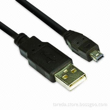 Data Transfer Cable with Matte and Dull Jacket, Customized Colors and Core are Welcome